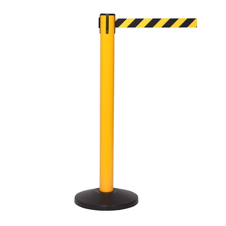 QUEUE SOLUTIONS SafetyPro 300, Yellow, 16' Yellow Belt SPRO300Y-YW160